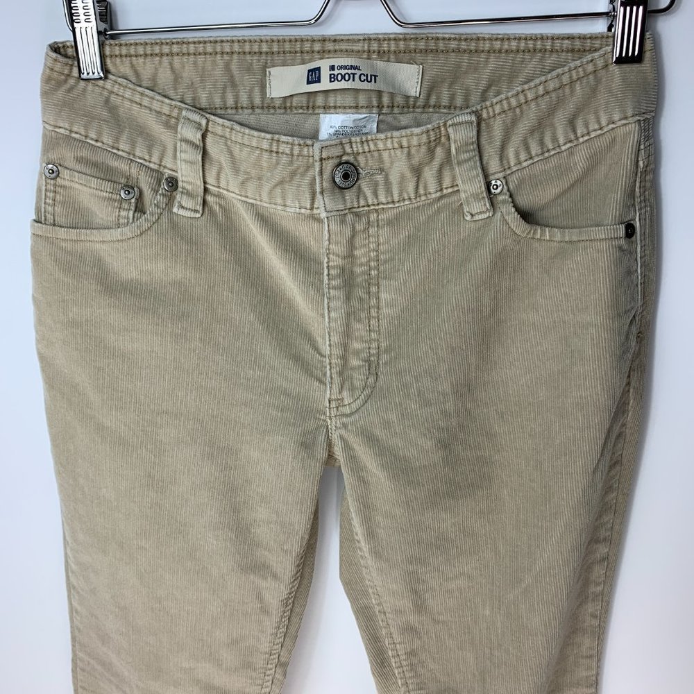 3/$25 Gap Jeans Original Boot Cut Mid Rise 4R Cord
